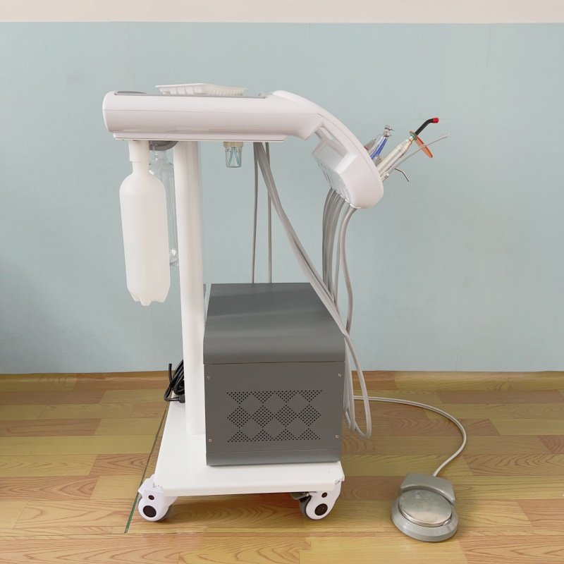 Pet use portable dental treatment machine unique design vet mobile dental trolley custom veterinary dental workstation
