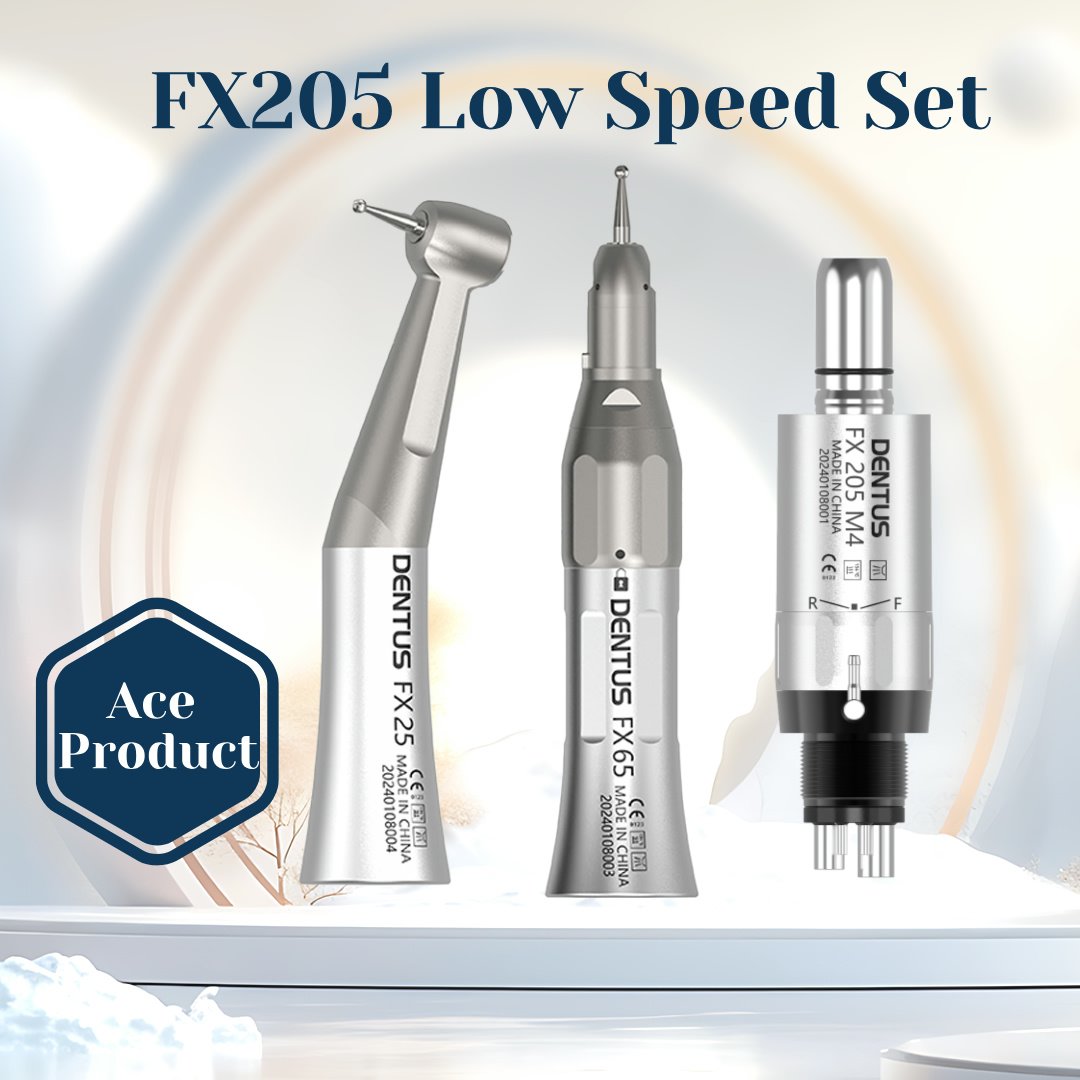 FX25 FX35 FX65 dental Slow Speed Dental Handpiece kit with external water spray E-type FX kit lowspeed with E-type connector