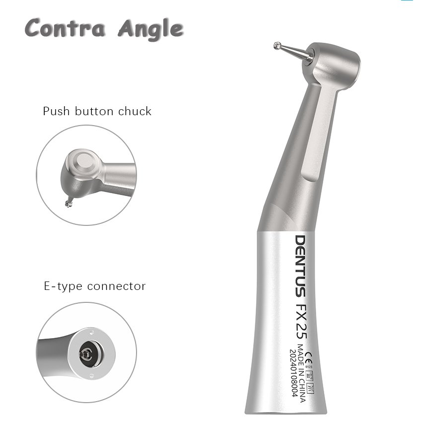 FX25 FX35 FX65 dental Slow Speed Dental Handpiece kit with external water spray E-type FX kit lowspeed with E-type connector