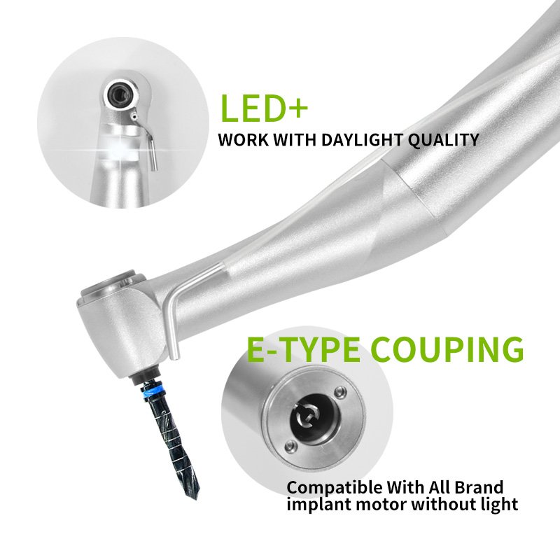 pieza de mano dental supplies Reduction Contra Angle Dental Surgery 20 :1 Implant Handpiece