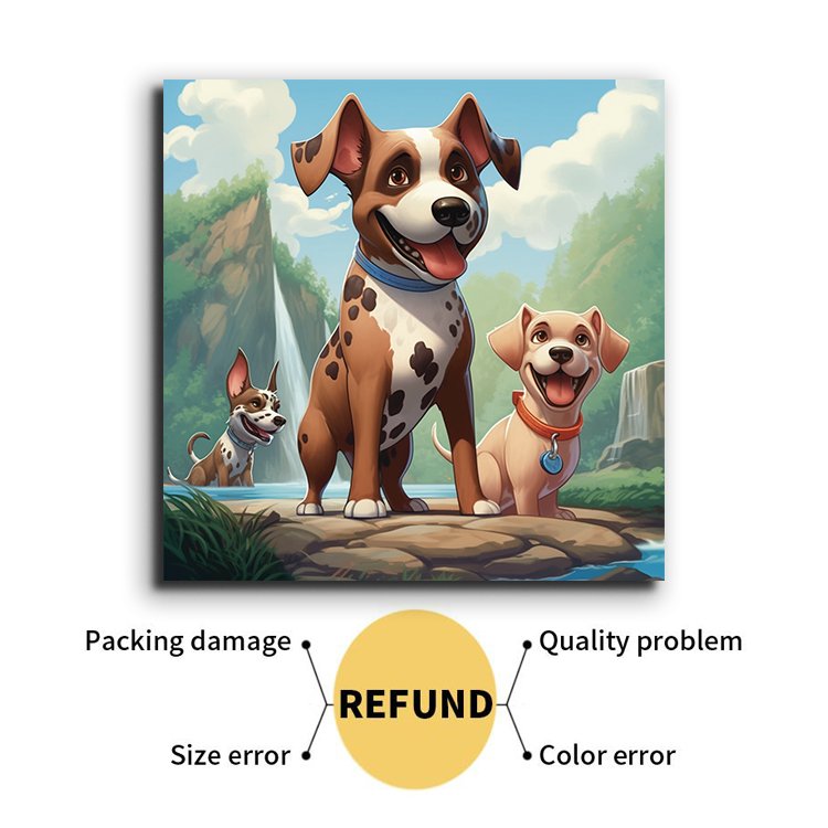 High definition animal modern abstract diamonds painting diamond art paintings for kids