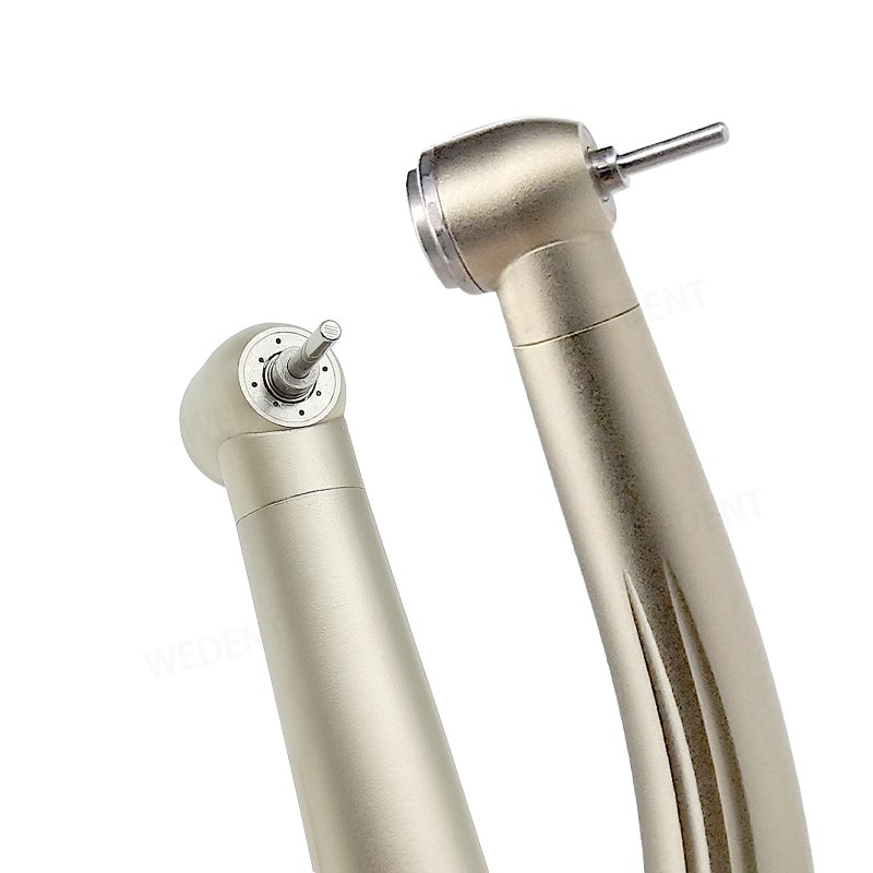 WEDENT Dental 4 Water Spray Turbine Handpiece Push Button Closed Cartridge Dental High Speed Handpiece