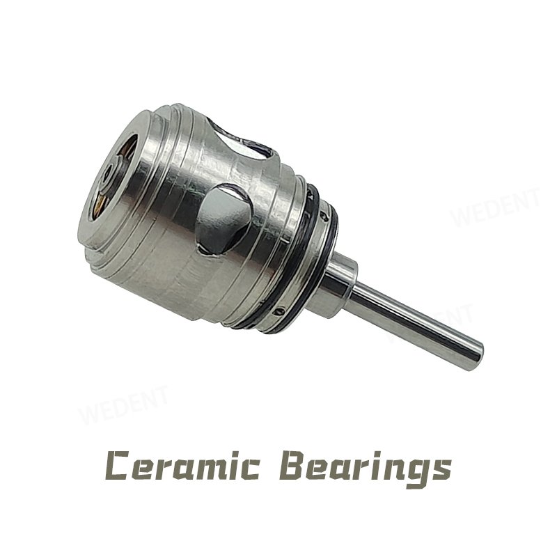 WEDENT Dental 4 Water Spray Turbine Handpiece Push Button Closed Cartridge Dental High Speed Handpiece