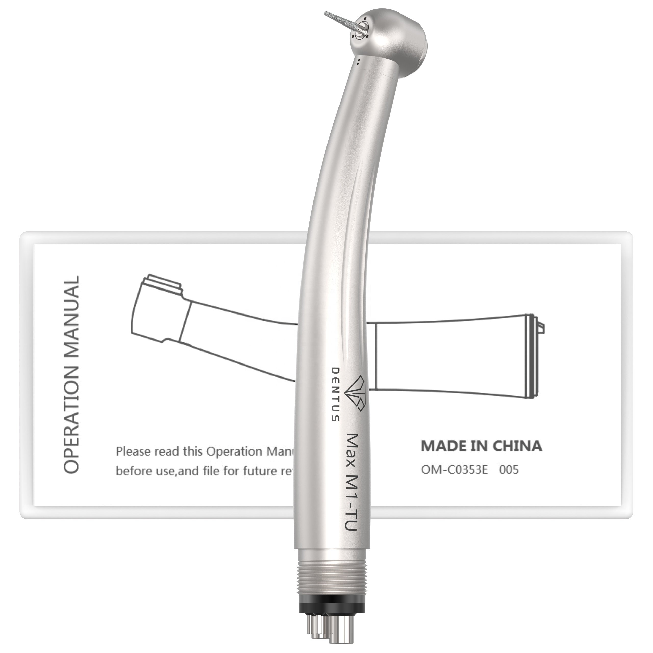 Turbine Drill High Speed Handpiece Pana-Max Plus Turbine: Standard Head M4 High Speed Dental N-S-K Pana Max