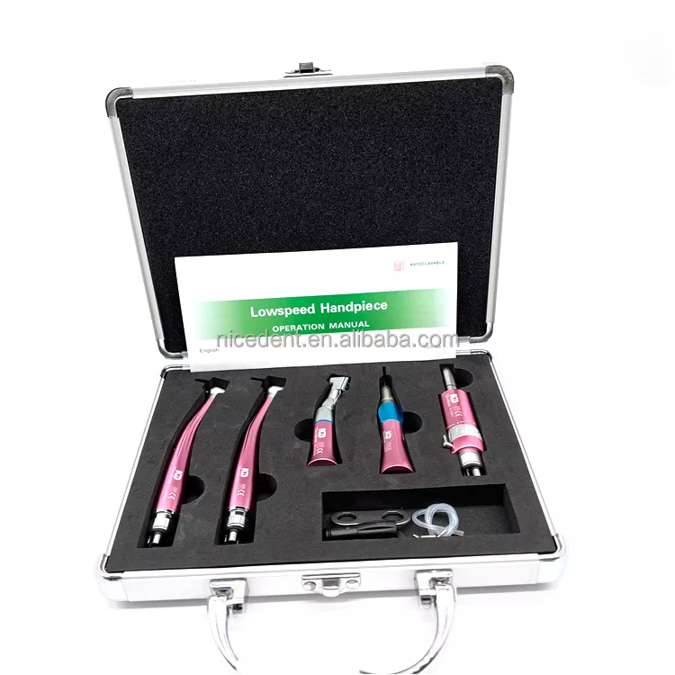 Hot sales low speed handpiece set/slow dental handpiece kit EX-203C/high speed dental handpiece