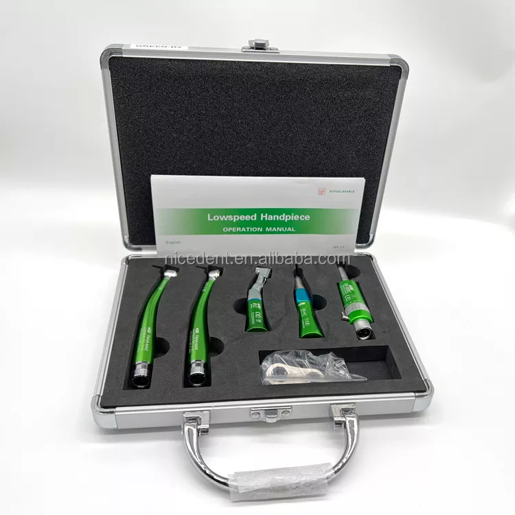 Hot sales low speed handpiece set/slow dental handpiece kit EX-203C/high speed dental handpiece