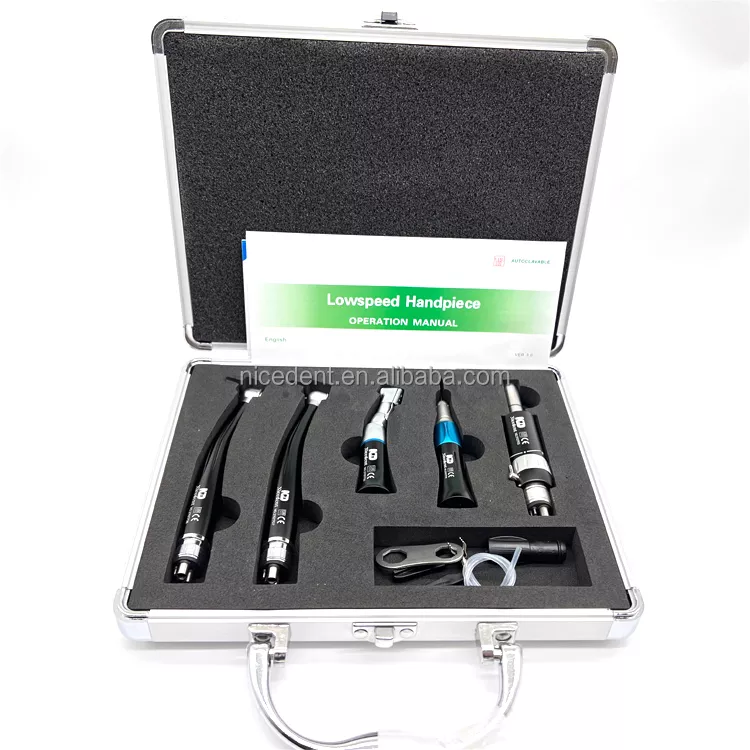 Hot sales low speed handpiece set/slow dental handpiece kit EX-203C/high speed dental handpiece