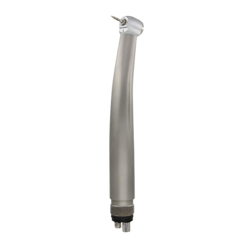 Dental High Speed Handpiece Stainless Steel with Single Water Spray Push Button 2/4 Holes Dental Instrument