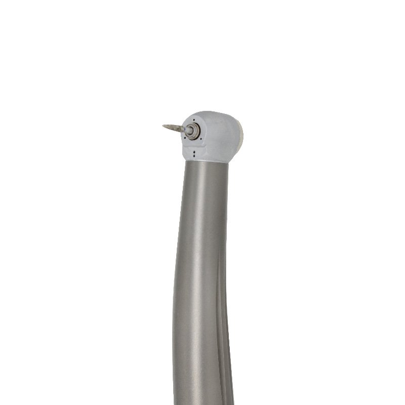 Dental High Speed Handpiece Stainless Steel with Single Water Spray Push Button 2/4 Holes Dental Instrument