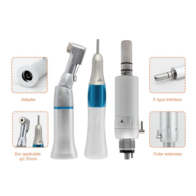 dentistry dental handpiece dental handpiece contra angle high and low speed dental set for handpiece