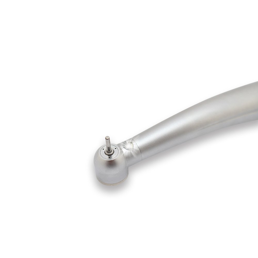 Dental Led Handpiece Air Turbine Dental Lab Abrasive Tool Three Hole Spray Dental Equipments Silver CE Low Speed Handpiece HX406
