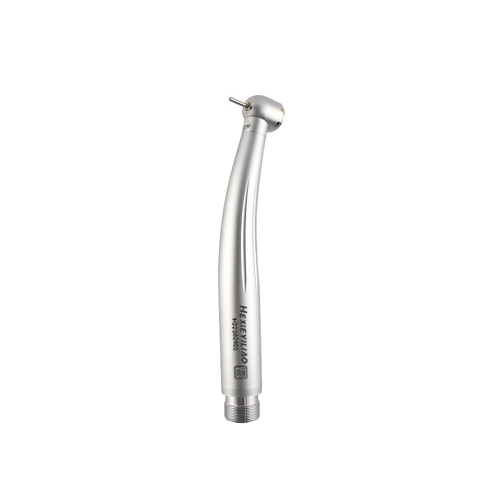 Dental Led Handpiece Air Turbine Dental Lab Abrasive Tool Three Hole Spray Dental Equipments Silver CE Low Speed Handpiece HX406