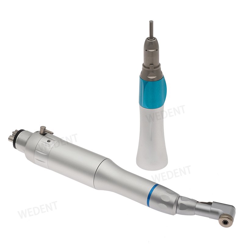 Factory Supply External Water Spray Straight and Contra Angle High Speed Bur Surgical Device Low Speed Dental Handpiece Set
