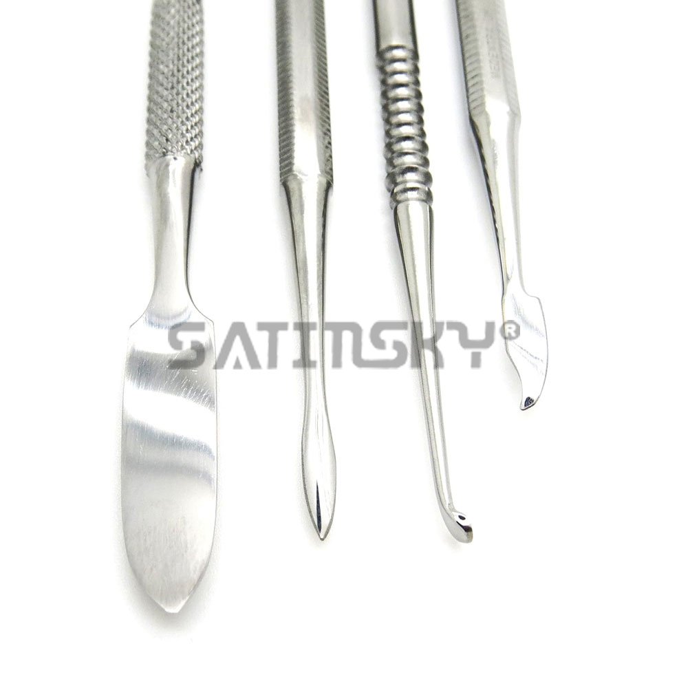 Hot Selling Diagnostic Examination Export Quality Wholesale Dental Gracey Curette Set Of 7 Periodontal Curettes Hollow Handle