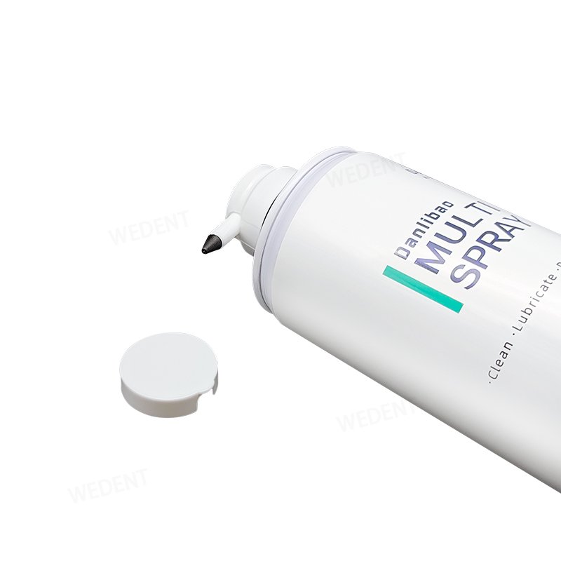 Dental Handpiece Lubricating Oil Spray Push Button 500ML Cleaning & Lubricant Oil Spray for Handpiece Maintenance Lubricating