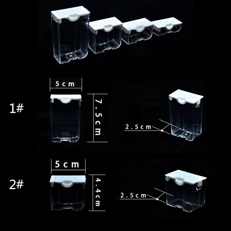 42/50/78 Grids Transparent Jewelry Storage Box Drill Containers for Diamond Painting Tool Nail Art Diamond Painting Beads Box