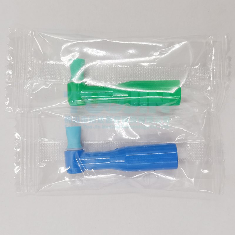 Dental Disposable Prophy Angles Soft Cup Latex Free Straight Low Speed Handpieces Blue Purple Dentistry Polishing Tools