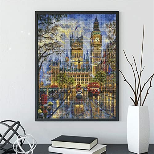 Room Decoration Painting City Landscape Diamond Painting 5D Diamond Painting DIY Diamond Stickers