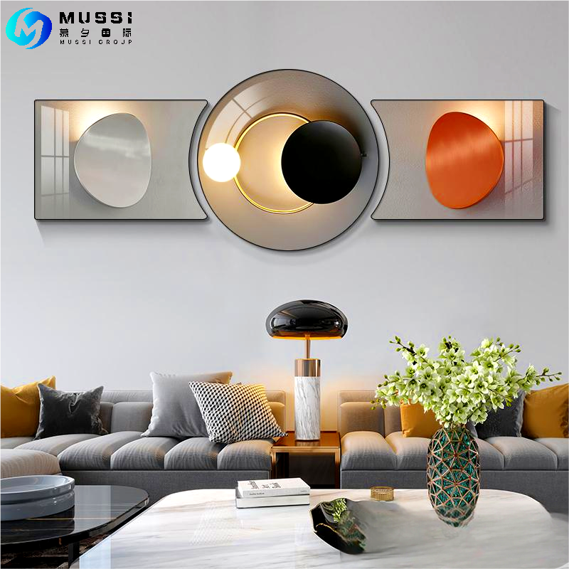 Wholesale abstract wall art floating frame canvas painting used for family living room sofa background wall bedroom decoration