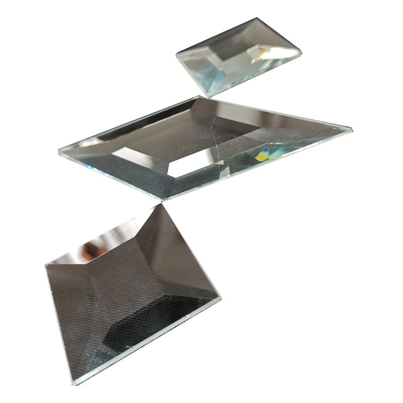 diamond beveled glass oval circle square rectangle triangle bevel glass for stained glass insert