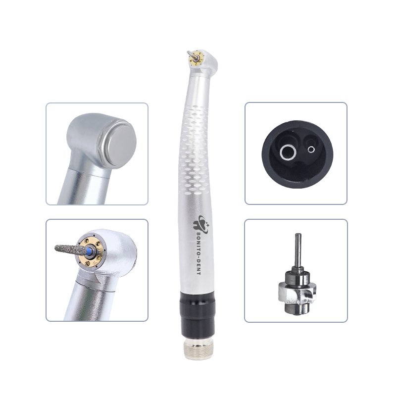 5LED Shadowless Lights High Speed Dental Handpiece 5 Water Spray WH Type Quick Coupling Handpiece Dental Air Turbine