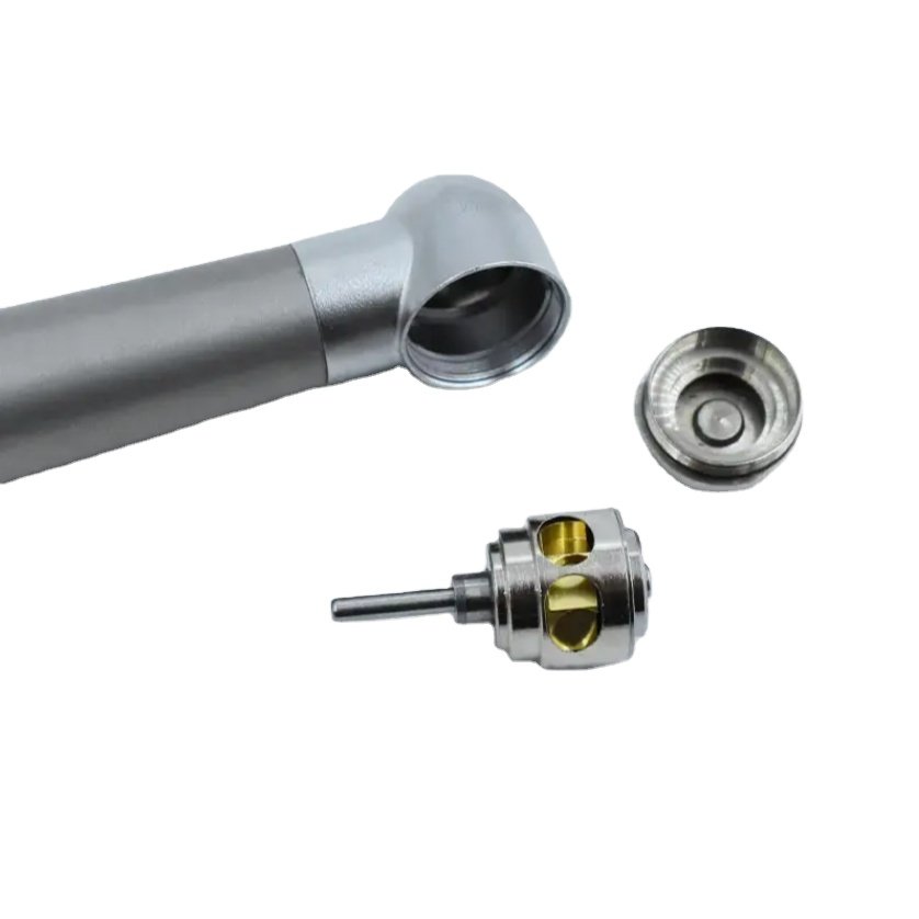 Factory dental handpiece high speed ceramic bearing handpiece dental LED push button type 3 water spray handpiece