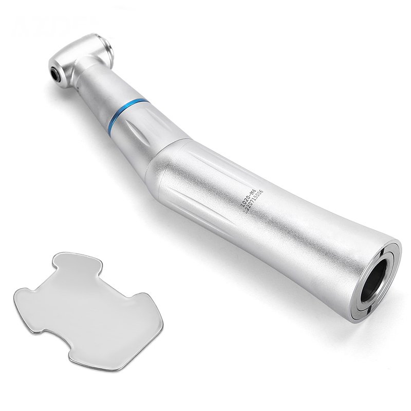 AZDENT E-type Push Button Low Speed Internal Spray Contra Angle Dental Handpiece