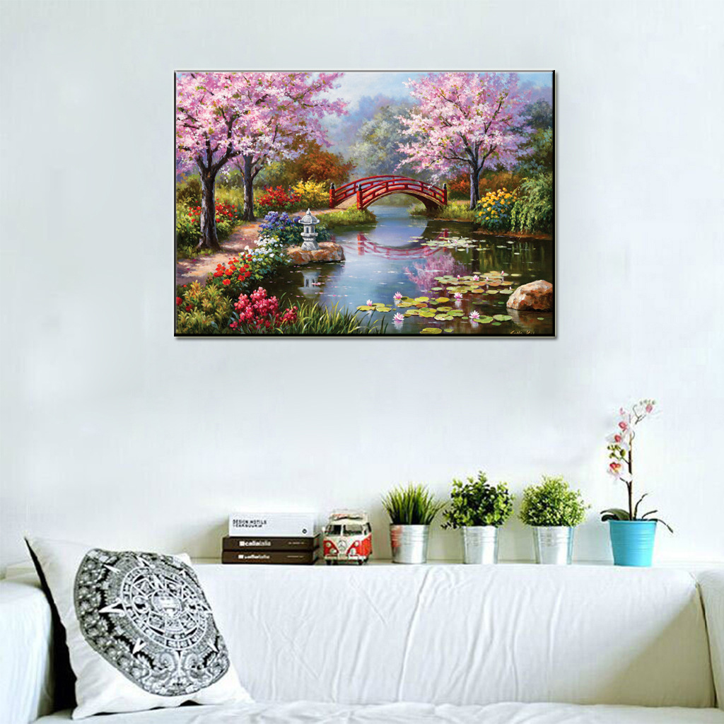 DIY Wall Art Home Decoration Landscape Custom Diamond Painting 5D Diamond Embroidery Painting Living Room