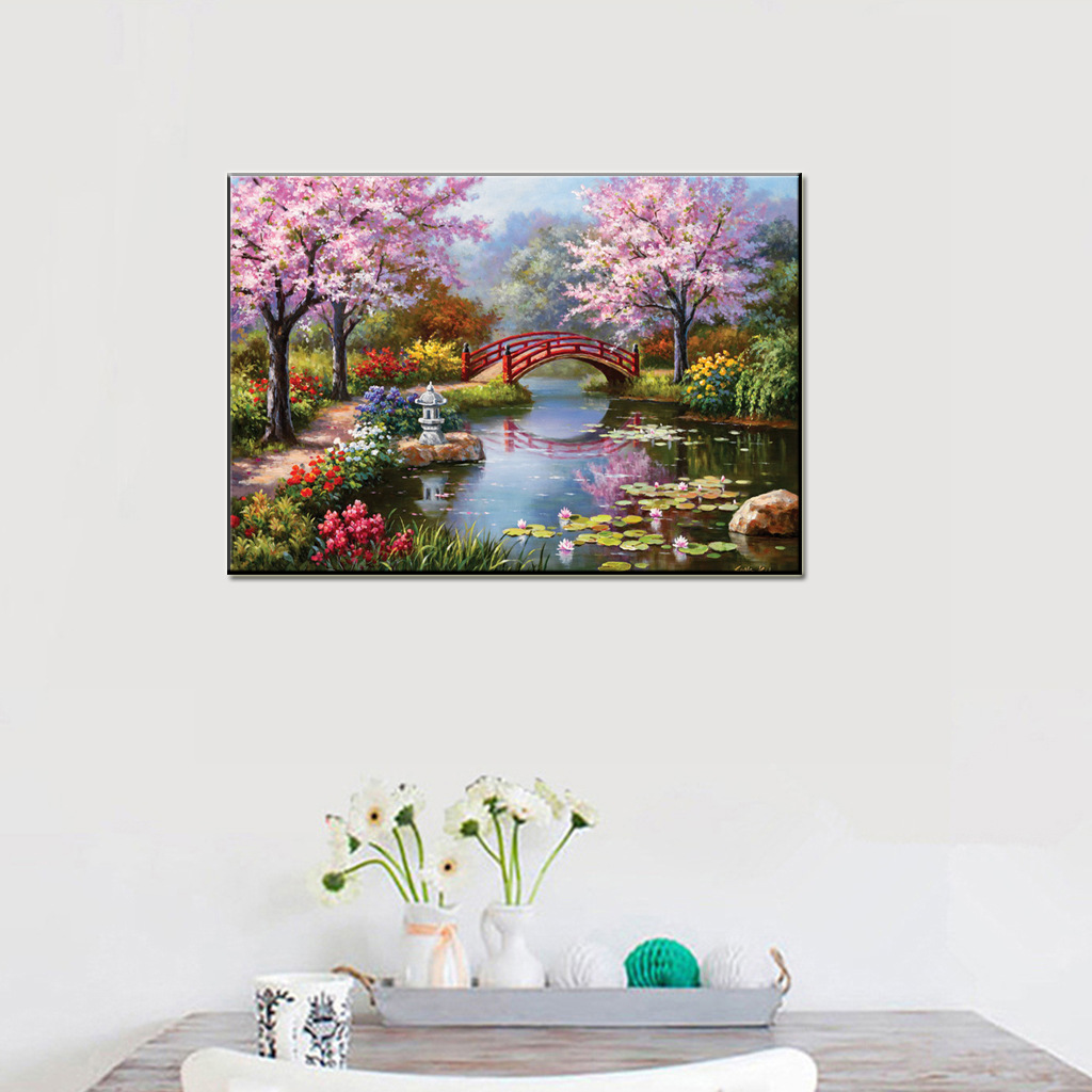 DIY Wall Art Home Decoration Landscape Custom Diamond Painting 5D Diamond Embroidery Painting Living Room