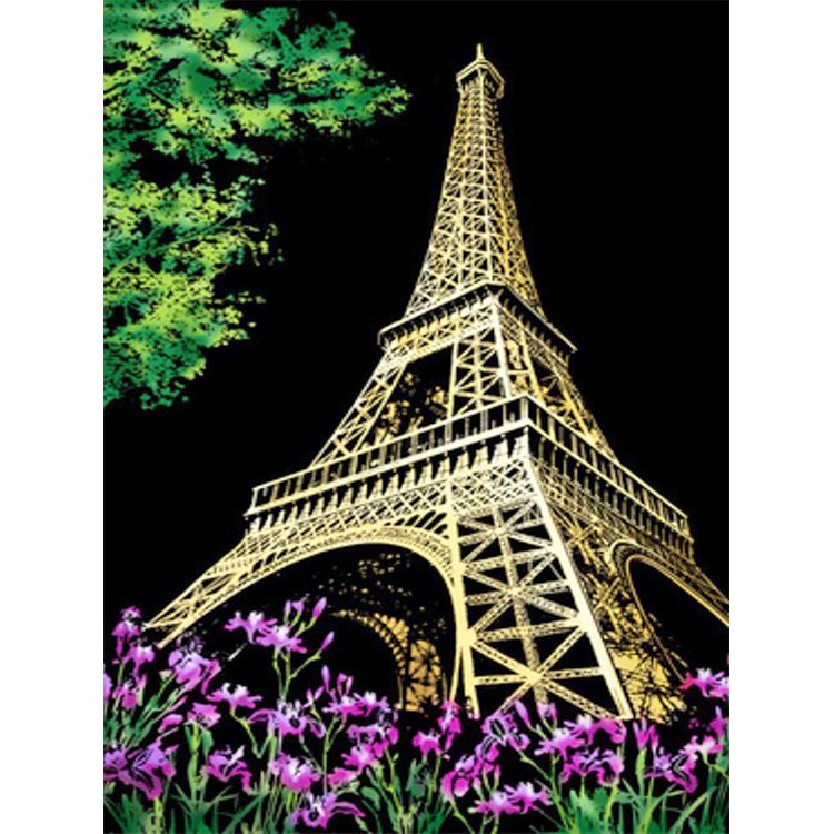 Best Quality Beautiful Landscape Wall Art Colorful Castle 5d Crystal Diamond Painting Kit for Adults
