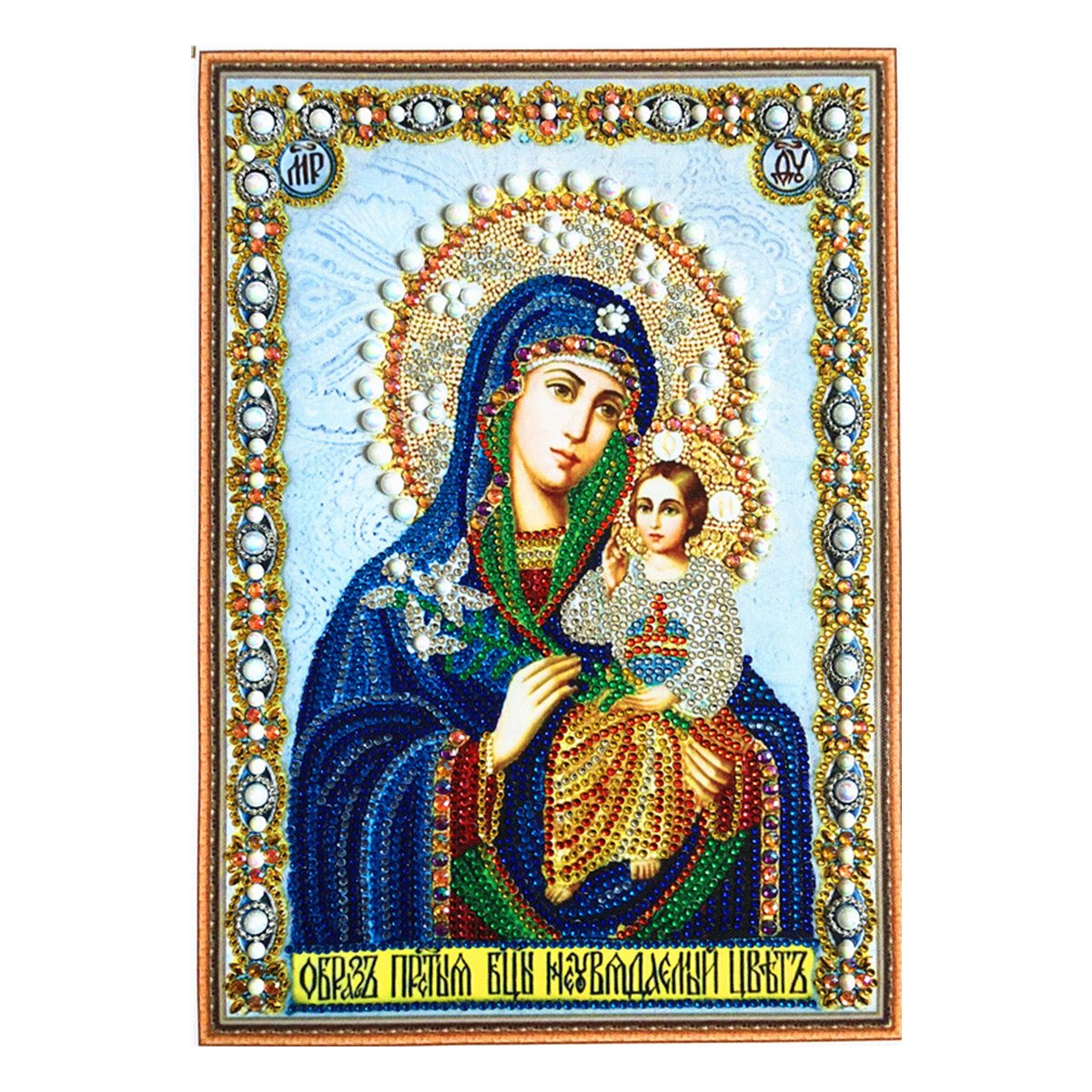 Special Shaped Drill Icon Religion Diamond Painting Virgin Mary Rhinestone Embroidery With Diamonds Painting