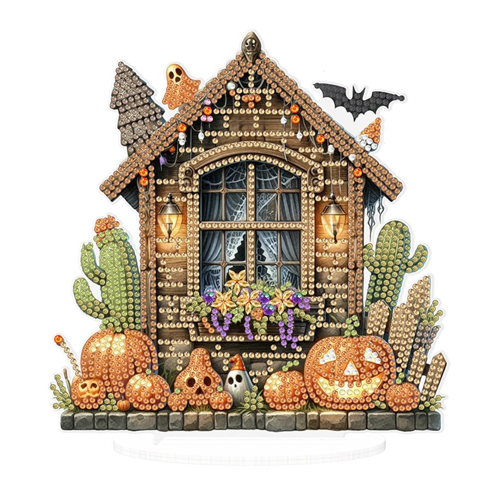 Diamond Painting Acrylic Halloween Yak Goblin 5D DIY Craft Ornament