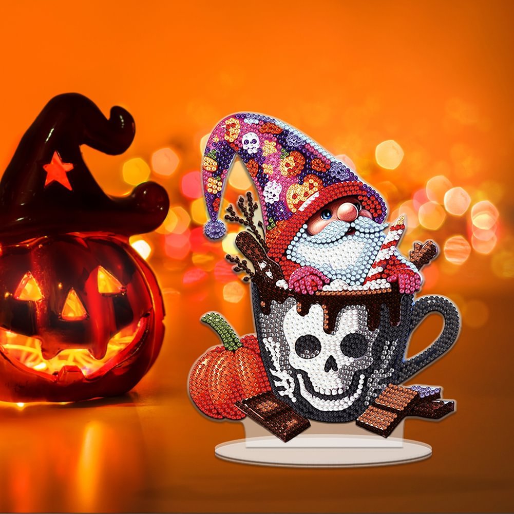 Diamond Painting Acrylic Halloween Yak Goblin 5D DIY Craft Ornament