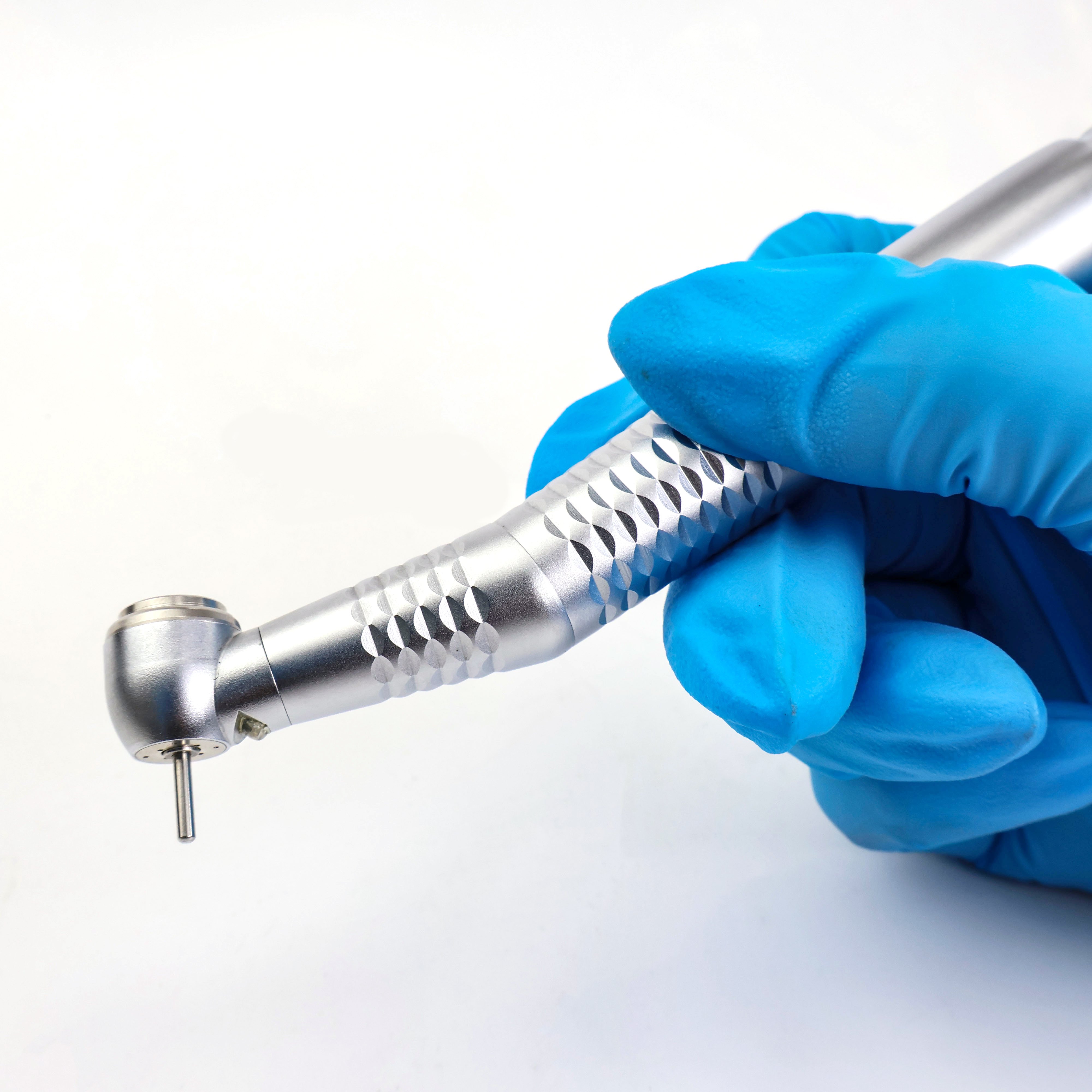 Dental Triple Water Spray High Speed Rotation Handpiece LED Ceramic Bearing Standard Head Air Turbine E-Generator 4/2Holes Tools