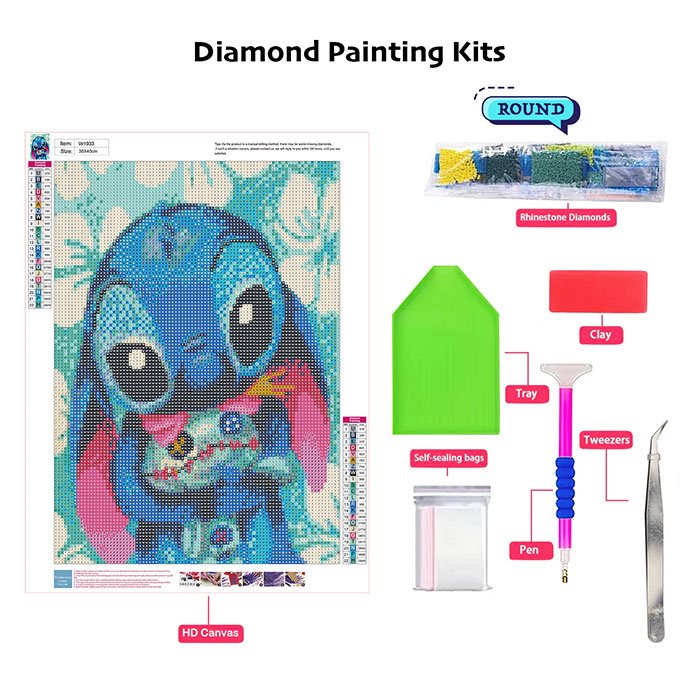 Factory Wholesale DIY Diamond Painting Kit Stitch Diamond Paintings 5D Diamond Painting Paint by Numbers for Home Decor Wall Art