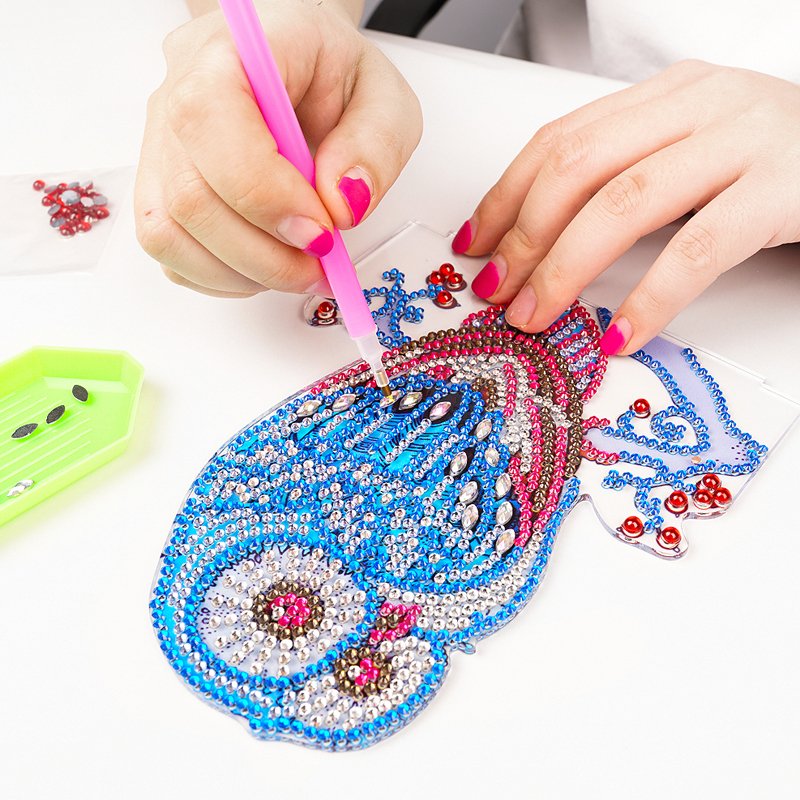 DIY 5d Diamond Painting 3d Three-Dimensional Puzzle Special Shaped Diamond Acrylic Puzzle Owl Picture Crystal Home Decoration