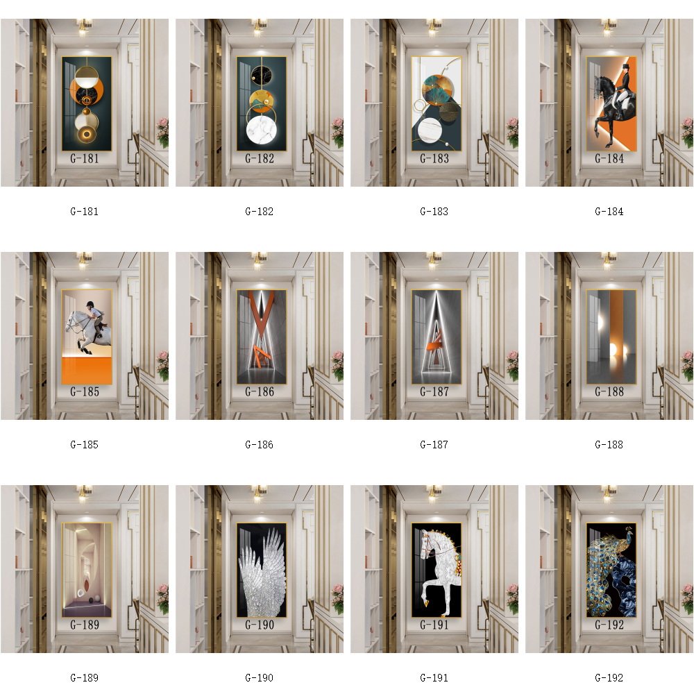 Luxury Large Size 48" Framed Art Painting Horse 5D Fashion Crystal Porcelain Diamond Paintings For Hotel Home Wall Decor