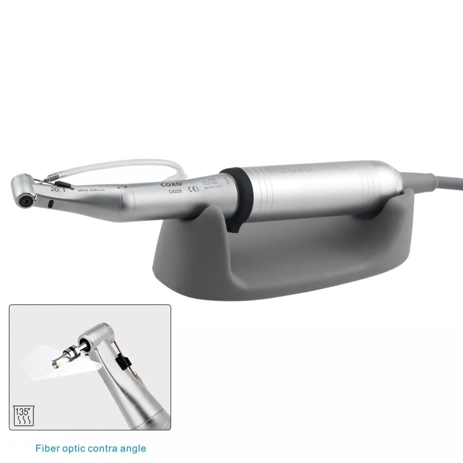 Dental Surgical Implant Motor Soco C-sailor Pro with LED Fiber 20: 1 Contra Angle Handpiece Dental implantation system