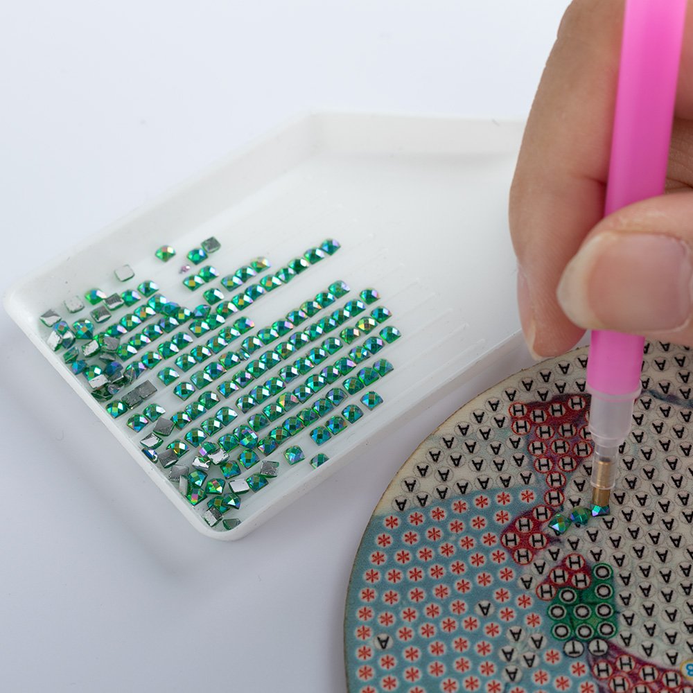 Factory Wholesale 5d Diamond Painting AB Resin Square Drills New Resin Dazzling Diamond Beads For Diy Your Own Painting