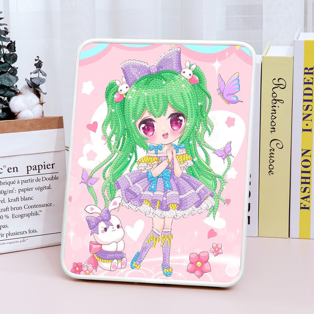 New 5D Crystal DIY Diamond Painting, Brick Stone Handmade DIY Educational Toy, Handmade Digital Diamond Dot Painting