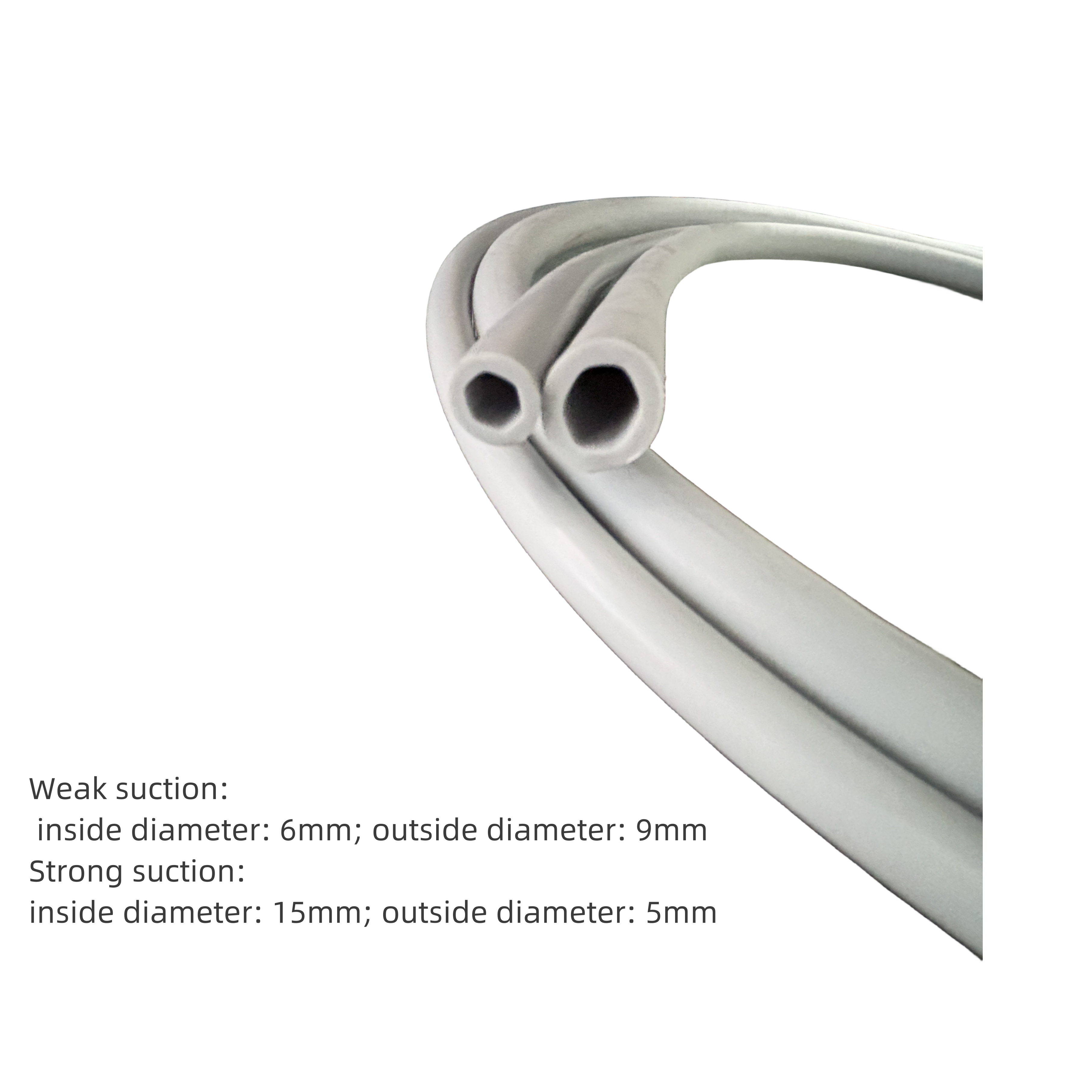 Dental Chair Unit Weak Suction Tube Dental Autoclavable Tubing Hose Dental Silicone Saliva Ejector Pipe Dental Suction Hose Tube