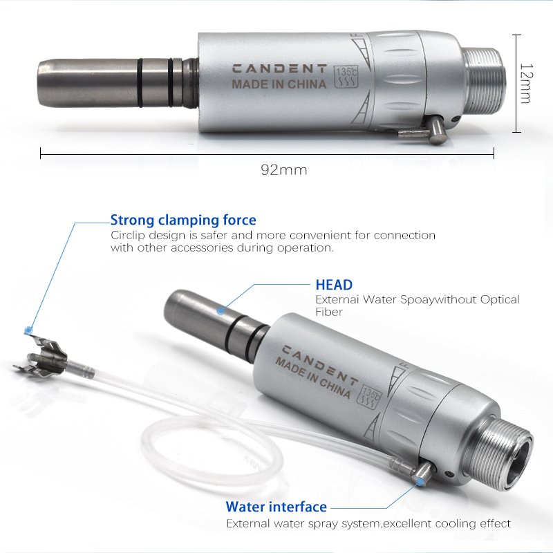 Hot Sale Dental Handpiece Set Push Button High Speed with Led and Low Speed Air Turbine Kit 2/4Hole