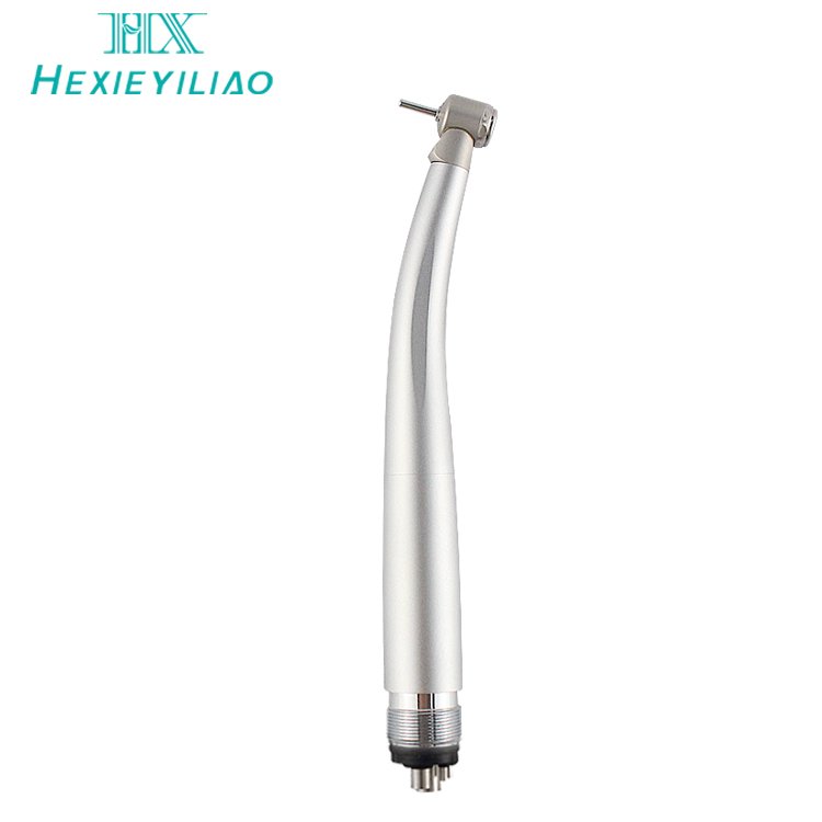 High quality children's single-point water jet self-luminous dental handpiece mini head 2 led lights dental handpiece