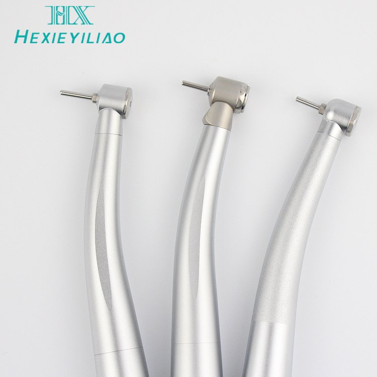 High quality children's single-point water jet self-luminous dental handpiece mini head 2 led lights dental handpiece