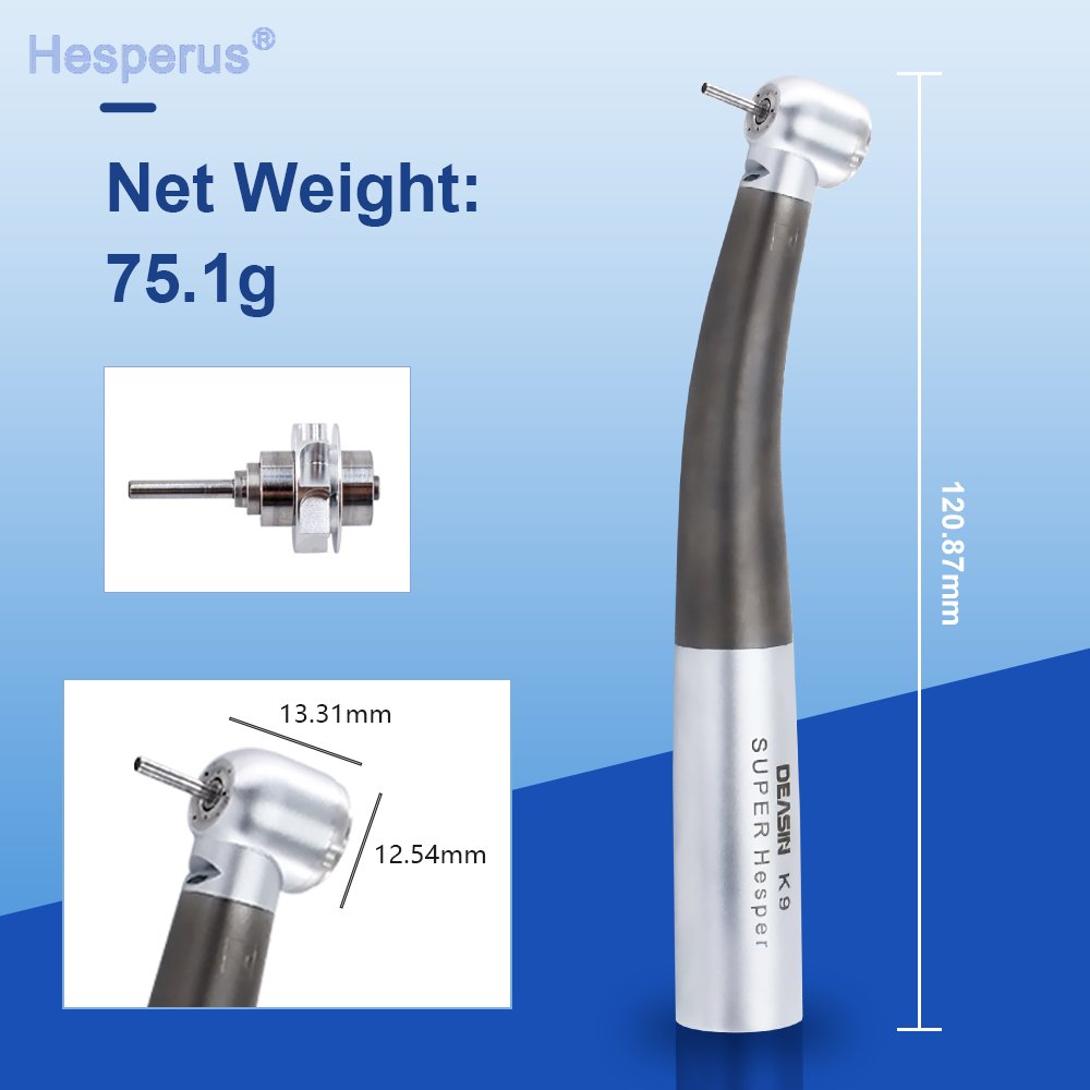 K9T Low Price LED 4 Water Spray Dental High Speed Handpiece Air Turbine Titanium Alloy Dentist Instruments For KaVo coupling