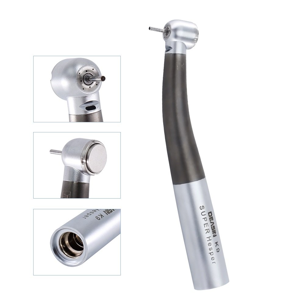 K9T Low Price LED 4 Water Spray Dental High Speed Handpiece Air Turbine Titanium Alloy Dentist Instruments For KaVo coupling