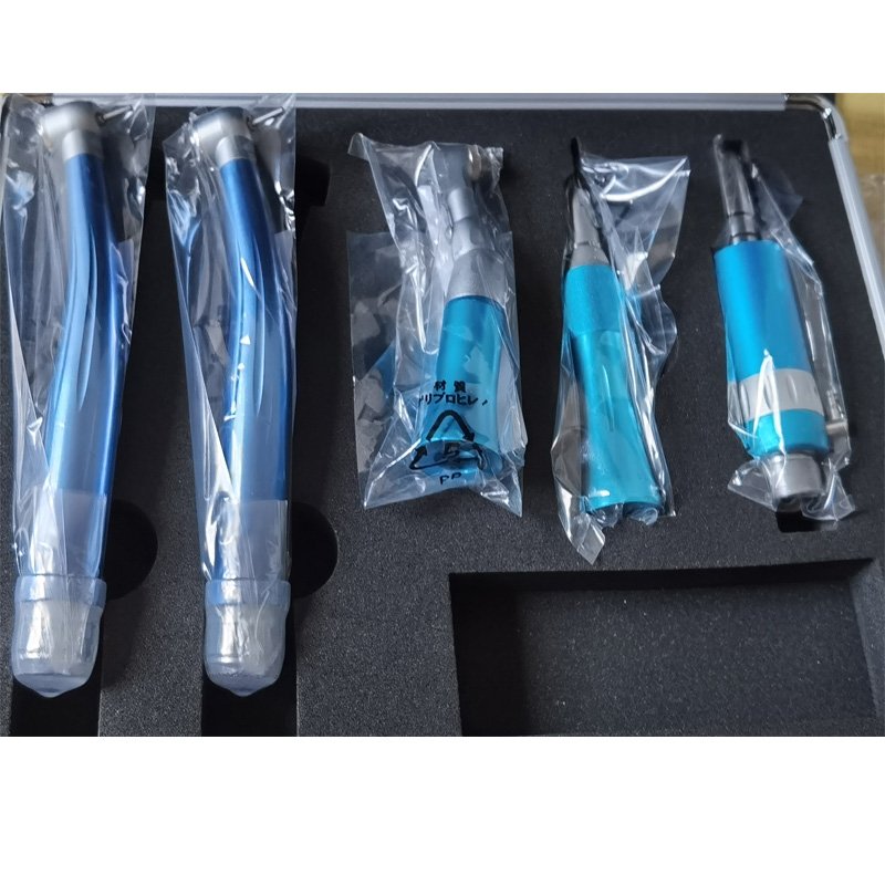Color Kit Dental turbine Student Kit two piece LED high speed handpiece + one set low speed handpiece M4/B2 Pana Max