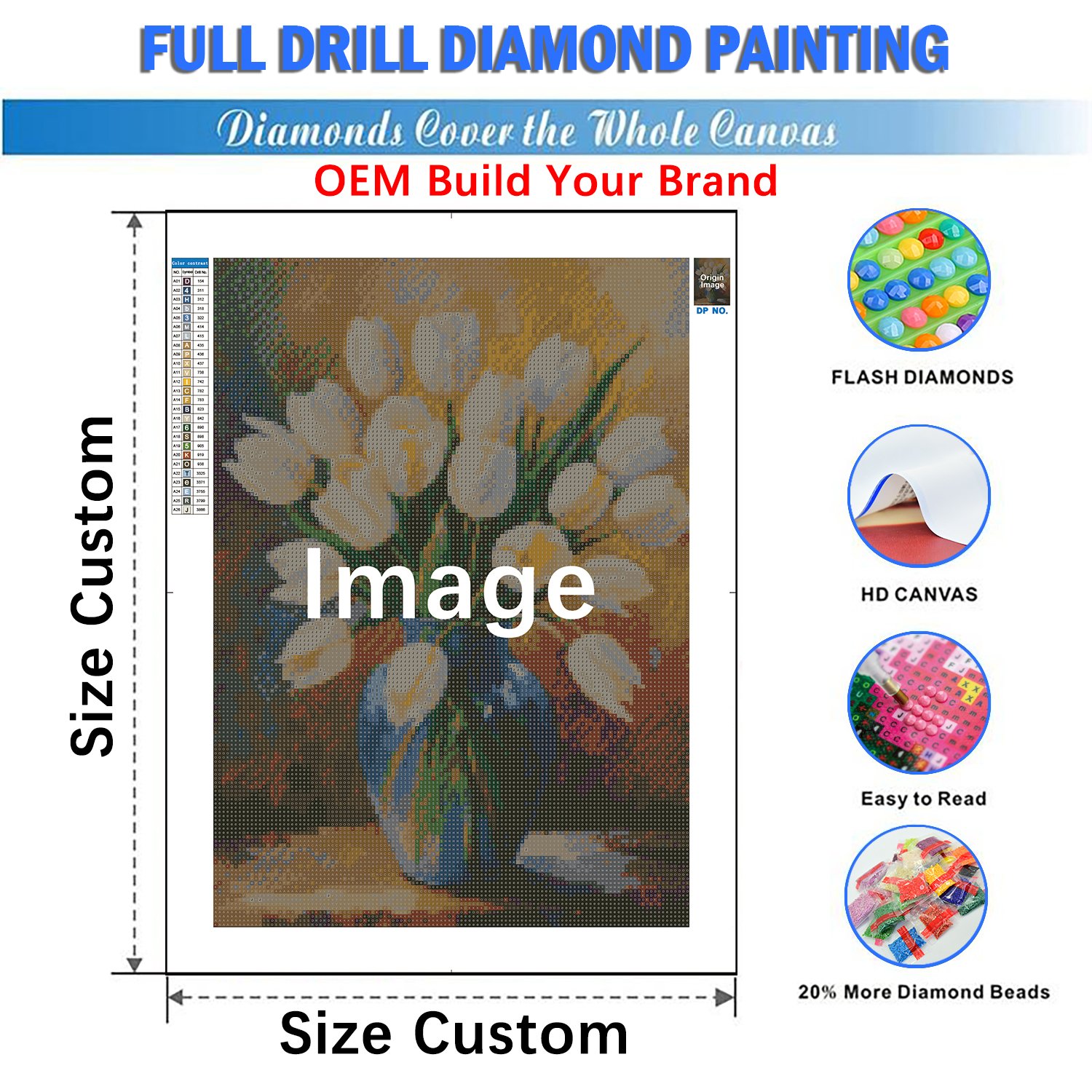Wholesale Diamond Painting For Animal Series DIY Rhinestones Painting Home Decoration Eagle 5D Diamond Painting Artwork