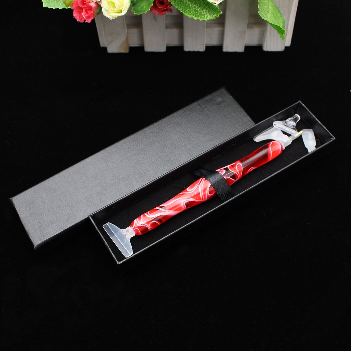 Diamond Painting Resin Pen with 3 Replacement Pen Tips 5d Diy Diamond Painting Drill Pen Tools