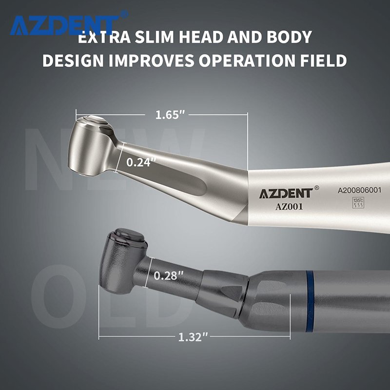 New Design Baistra Push Button Dental Contra Angle Low Speed Handpiece